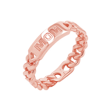 Engravable Cuban Link Ring