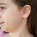 Shapes Round Huggie Earrings