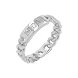 Engravable Cuban Link Ring